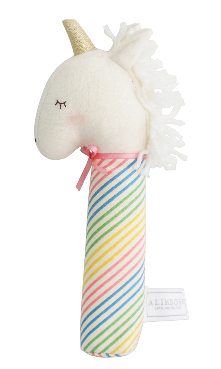 YVETTE UNICORN SQUEAKER RAINBOW