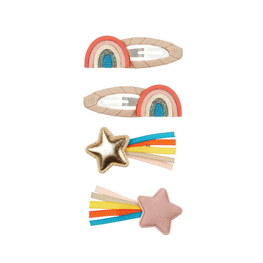 Retro rainbow over the rainbow clips