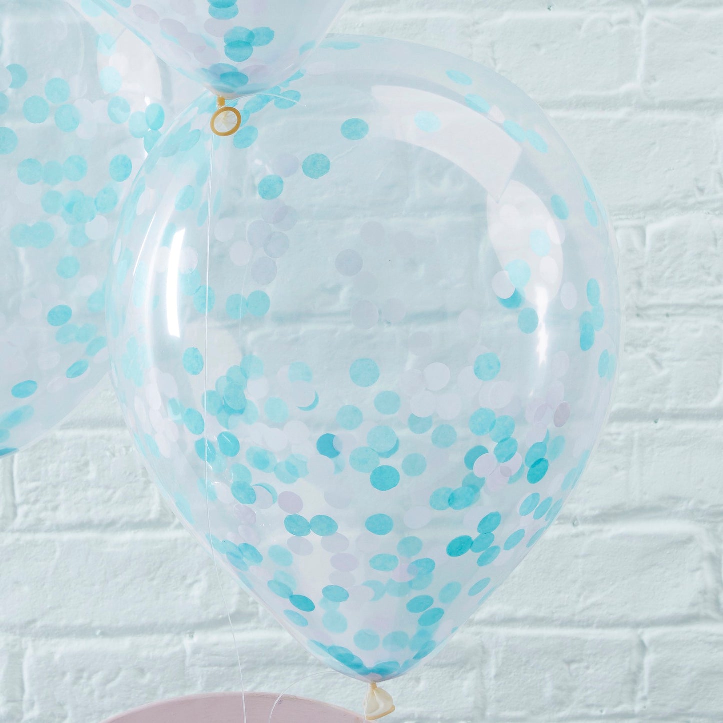 BALLONS REMPLIS DE CONFETTIS BLEU - PICK &amp; MIX