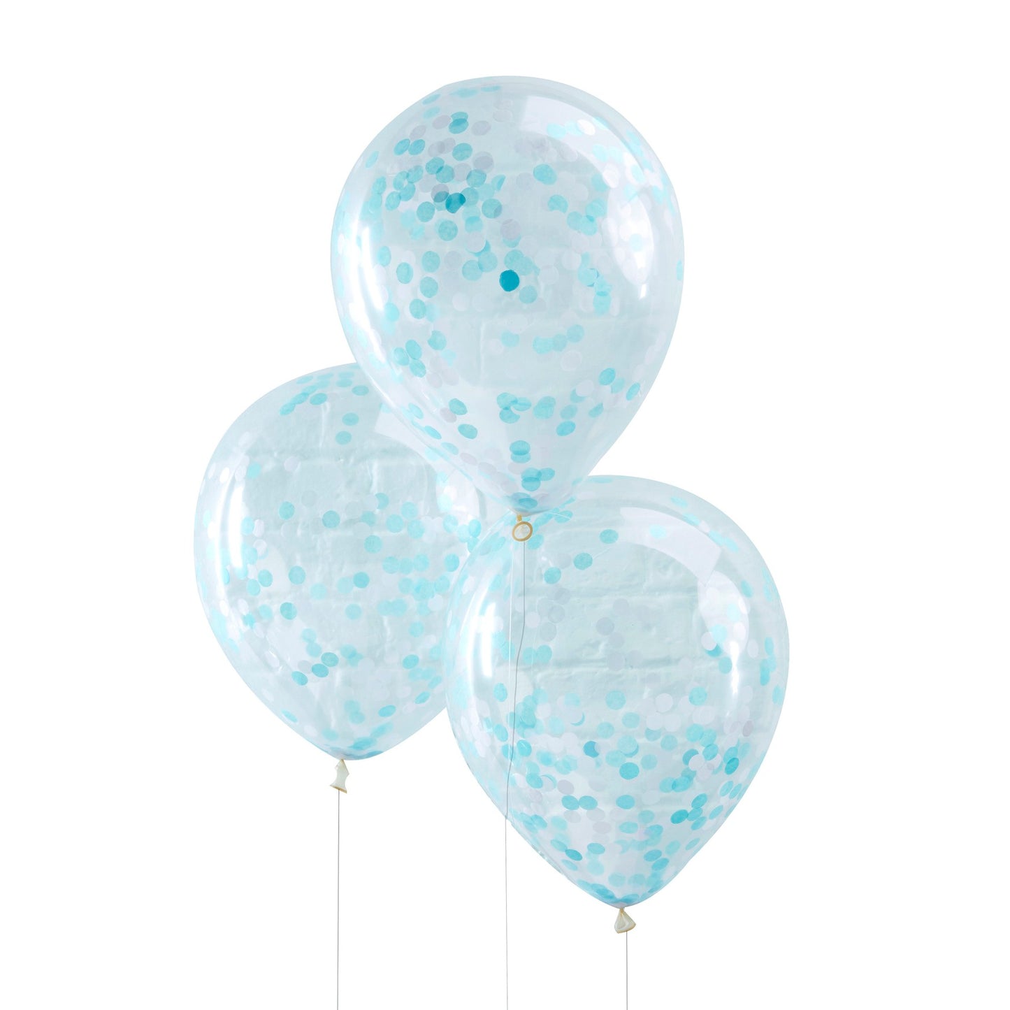 BALLONS REMPLIS DE CONFETTIS BLEU - PICK &amp; MIX