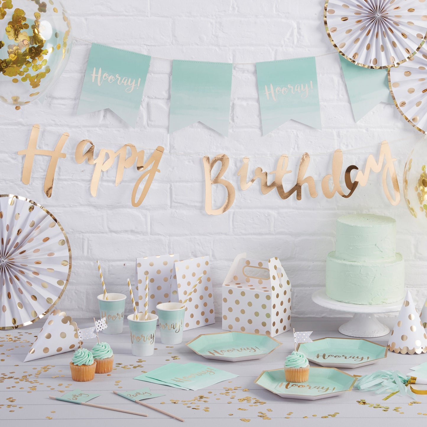 Iridescent Personalised Birthday Bunting