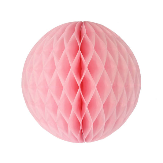 Pastel Pink Honeycomb Ball