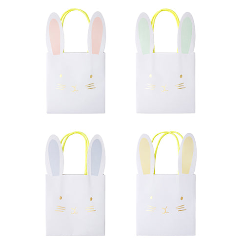 Pastel bunny party bags