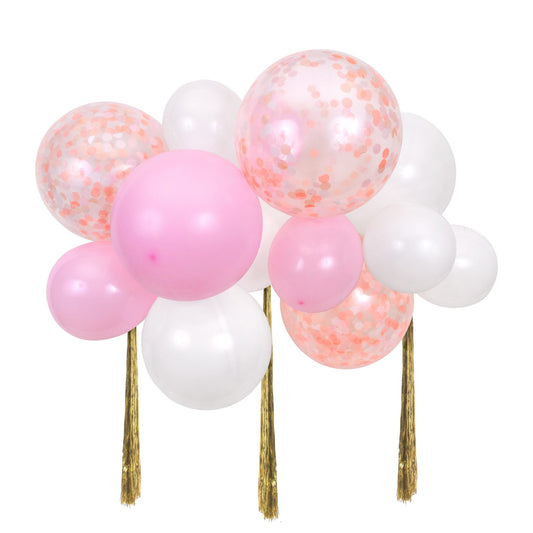 Pink balloon cloud kit