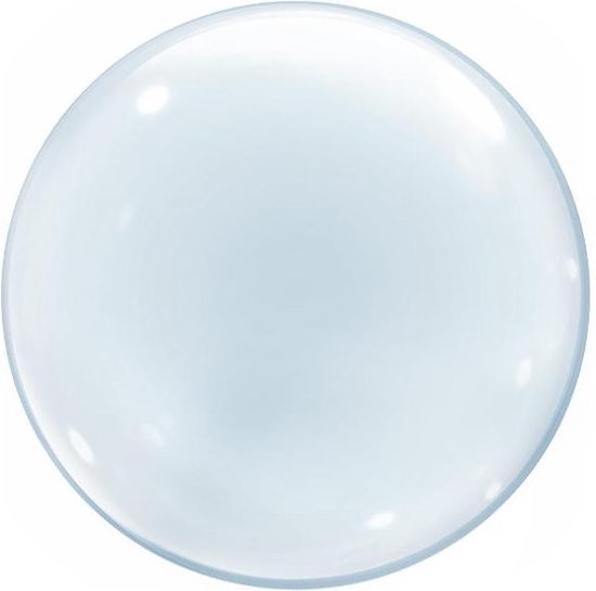 Qualatex Ballon BUBBLE déco transparent - 24