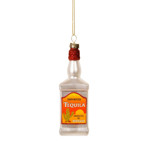 Tequila Bottle Shaped Bauble - SASS & BELLE