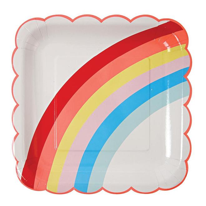 Rainbow Plates