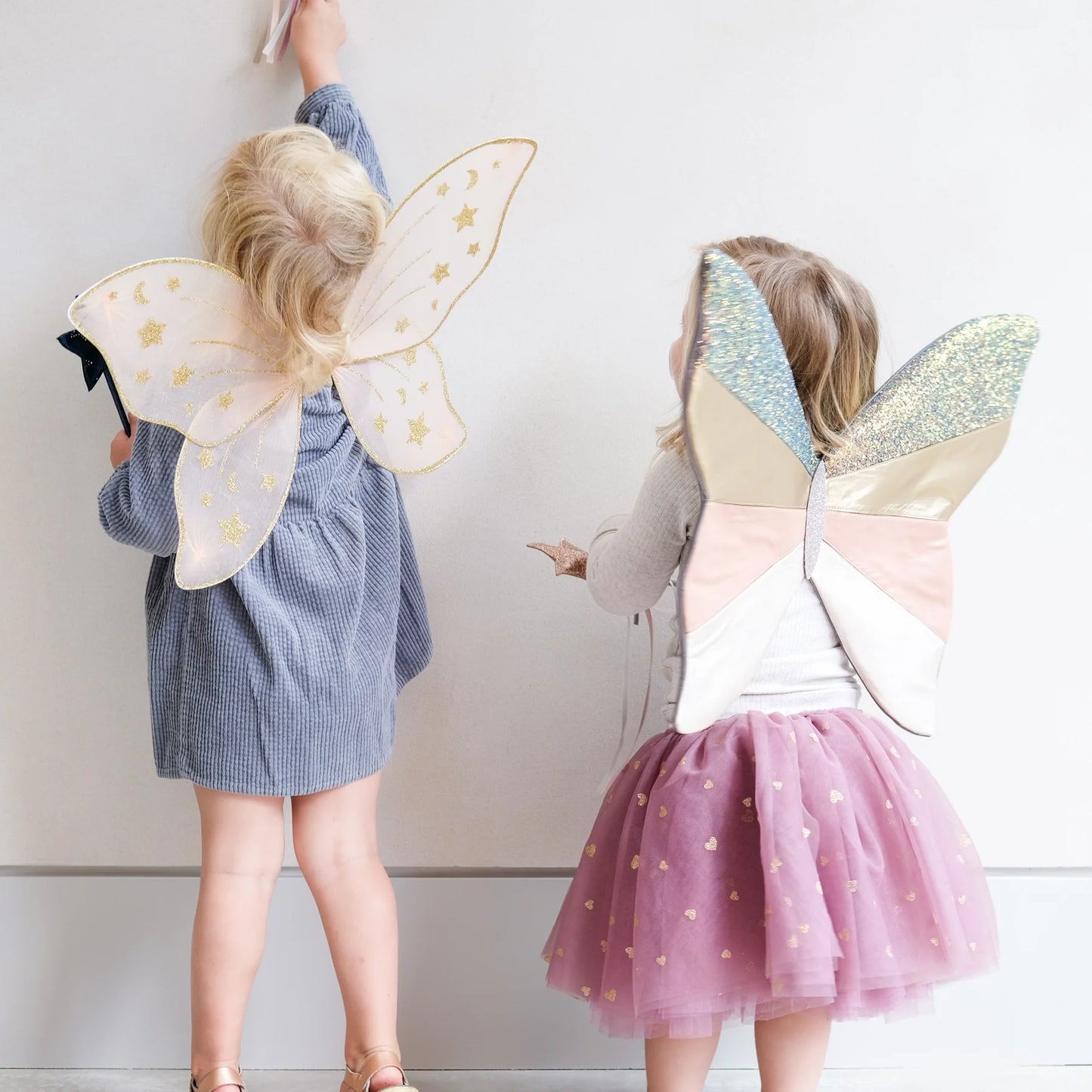 Super starry night pink wings - Pink