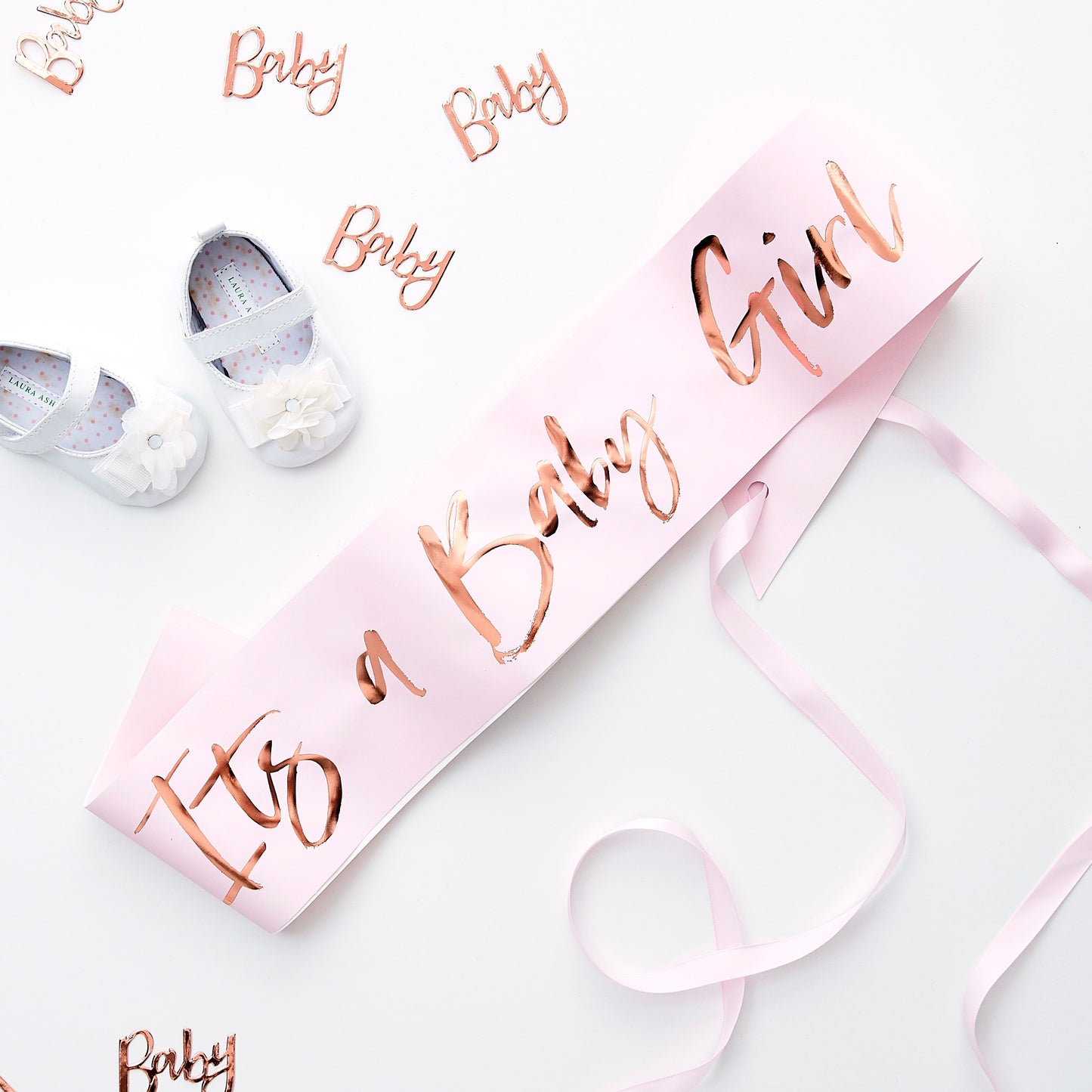 It's a Girl Baby Shower Sash