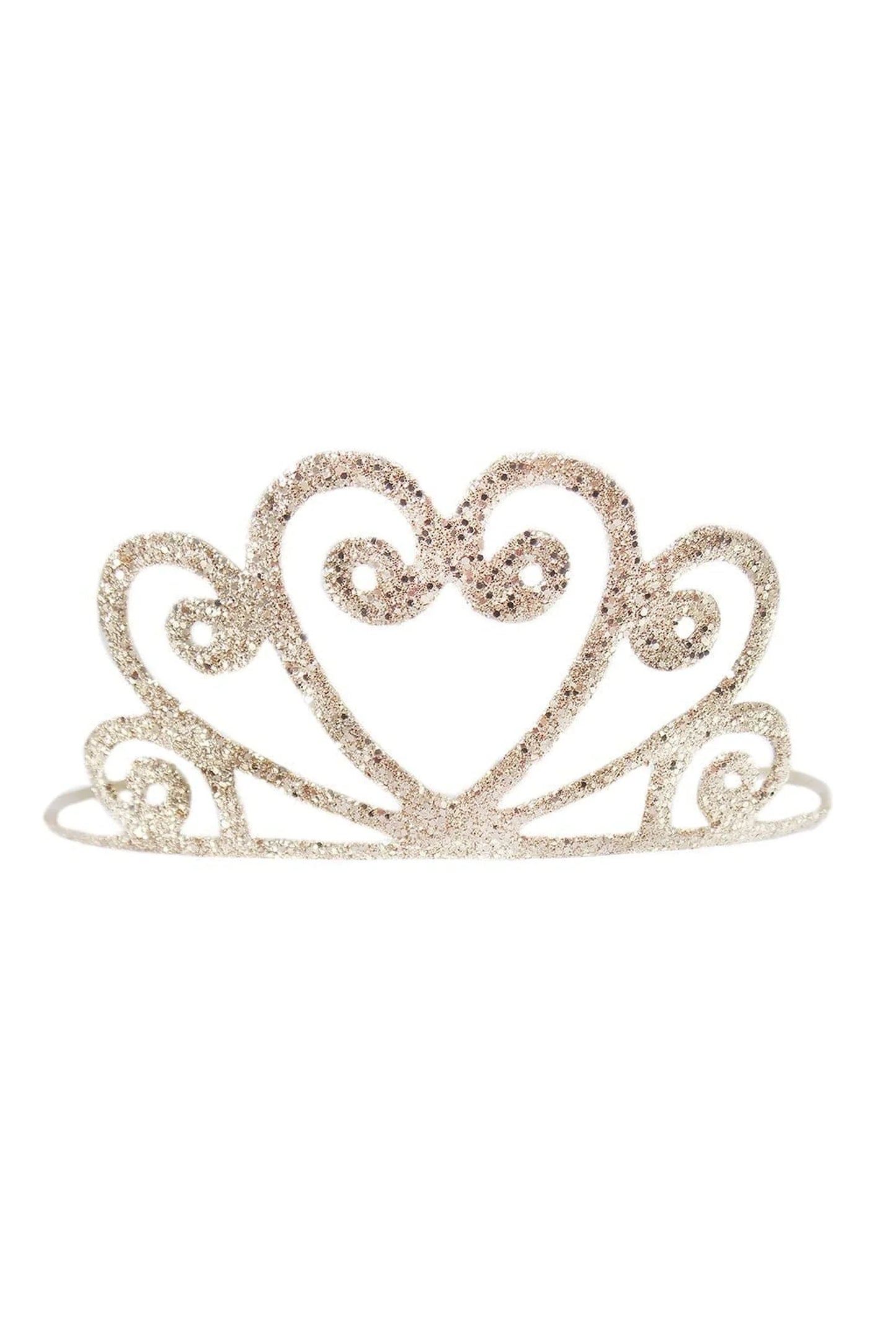 Gold Glitter Tiara