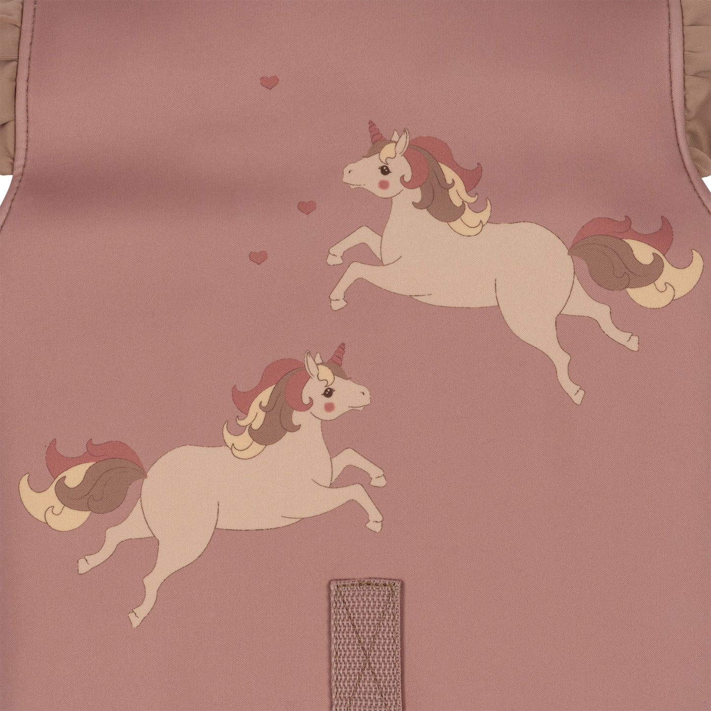 neoprene float vest frill - unicorn