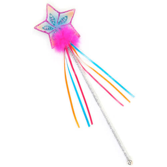 Rainbow Glitter Wand - pink