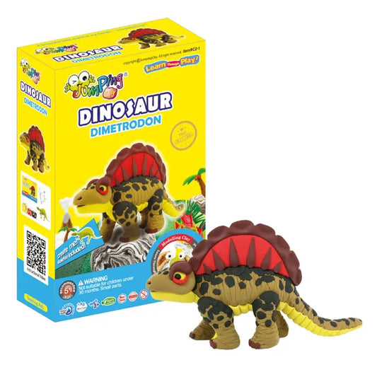 Dimetrodon - Dino Collection - Air Dry Modelling Clay Kit