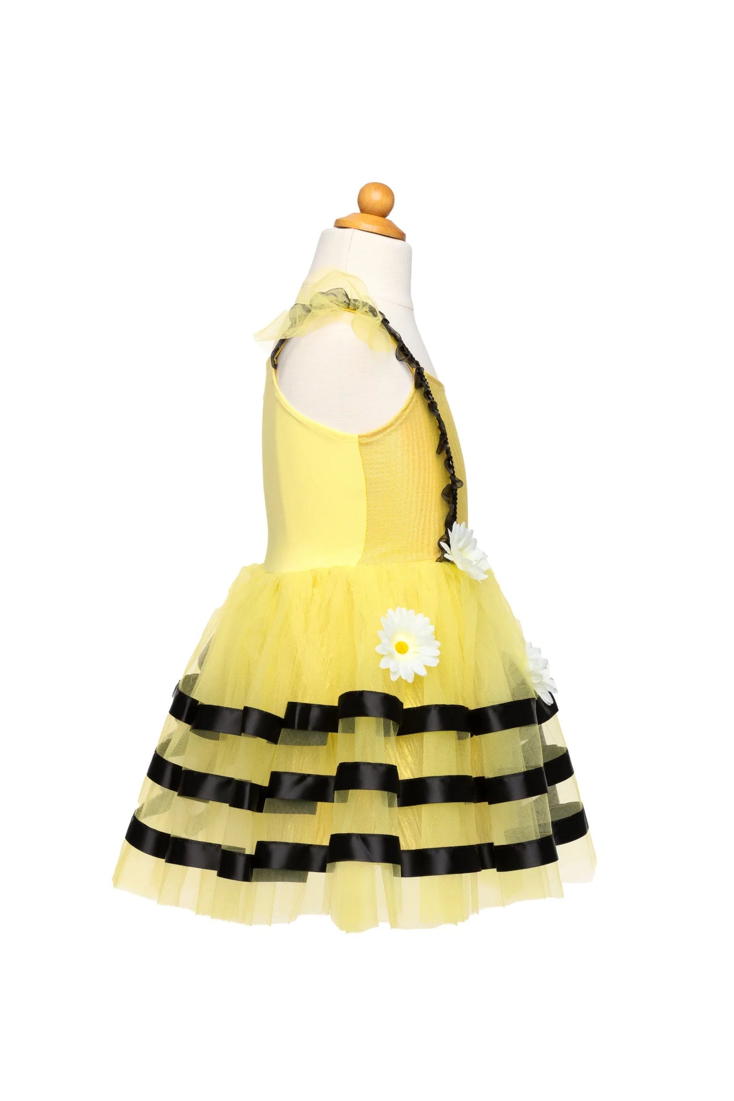 BUMBLE BEE DRESS & HEADBAND - 3-4 yrs