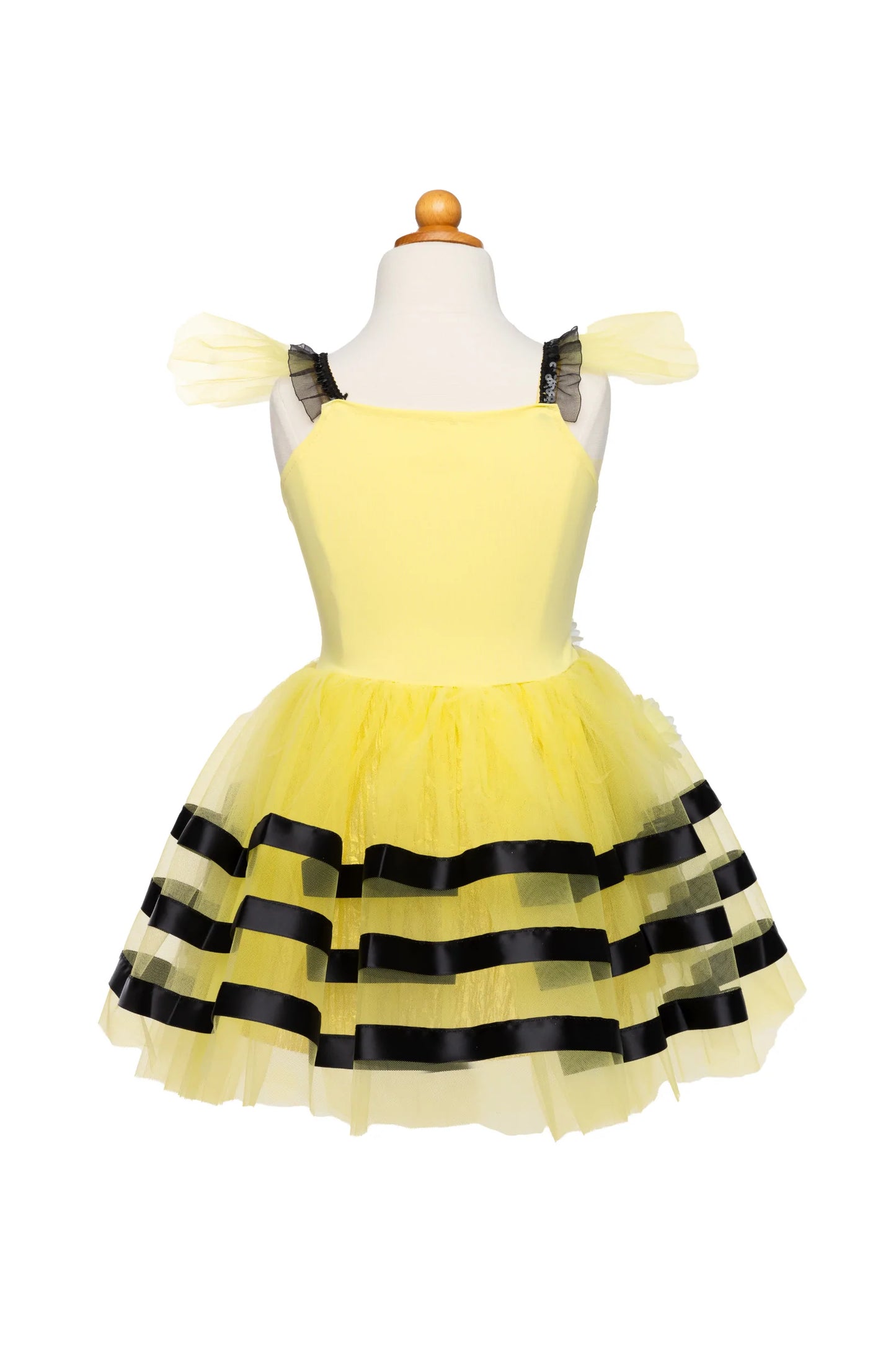 BUMBLE BEE DRESS & HEADBAND - 5-6 yrs