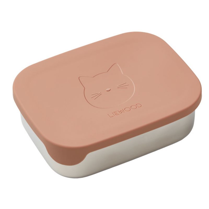 Arthur Lunch Box - Cat Dark Rose