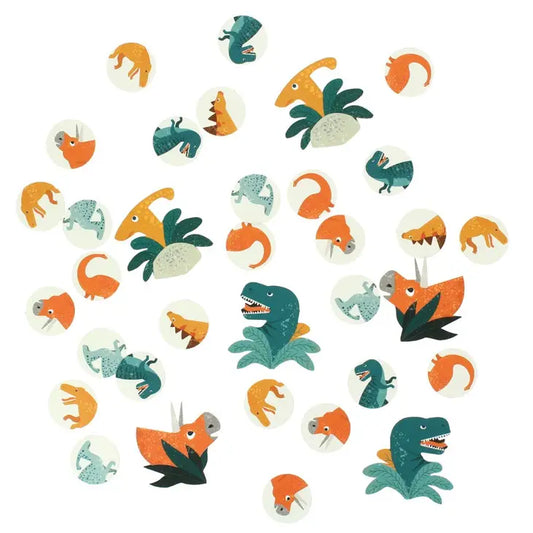 Dinosaur confetti