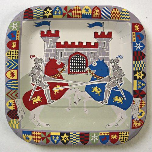 Assiettes de fête Brave Knights