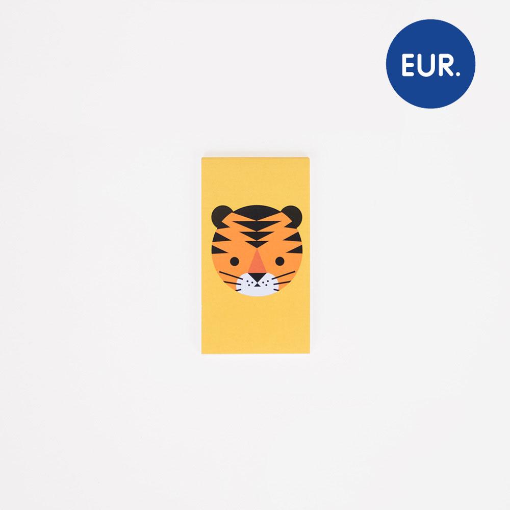 Petit carnet carnet tigre 