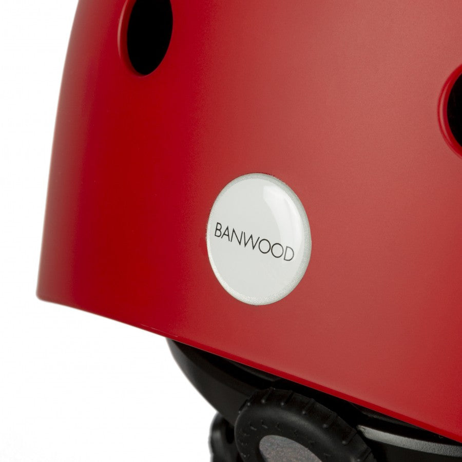 BANWOOD Classic Helmet Red