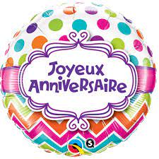 Ballon Joyeux Anniversaire