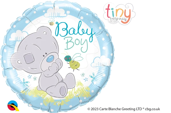 Me To You - Tiny Tatty Teddy Baby Boy Foil Balloon