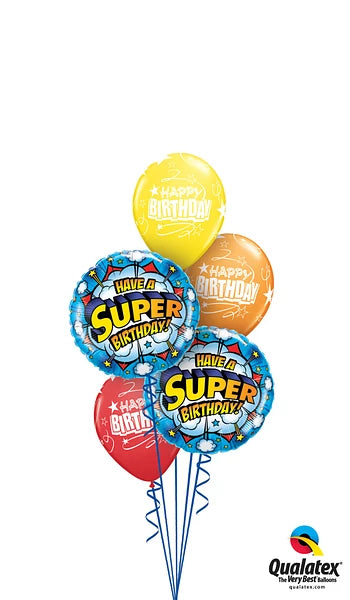 Have A Super Birthday Foil Balloon