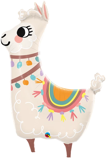 Loveable Llama Foil Balloon