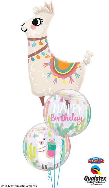 Loveable Llama Foil Balloon