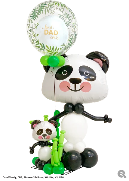 Precious Panda Foil Balloon