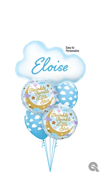 Puffy Cloud Foil Balloon