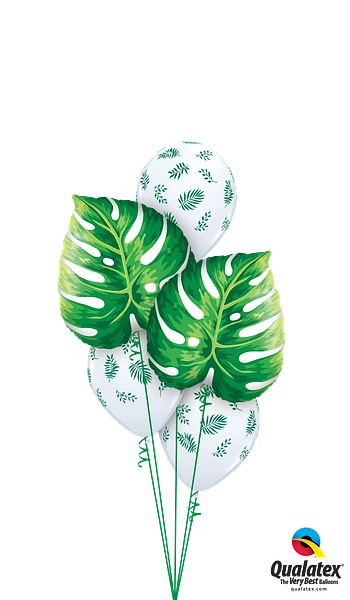 Tropical Philodendron Foil Balloon