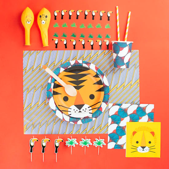 20 napkins - mini felines