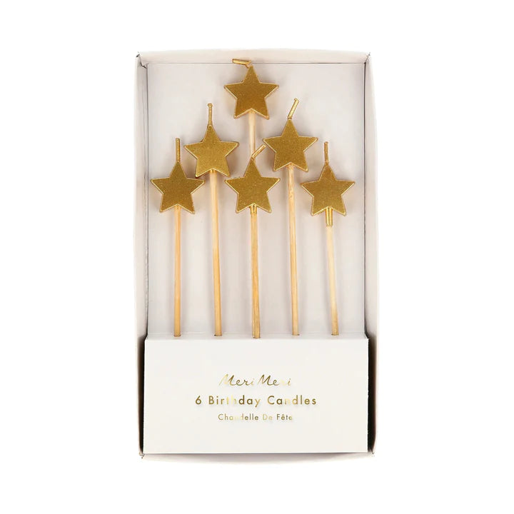 Gold Star Candles