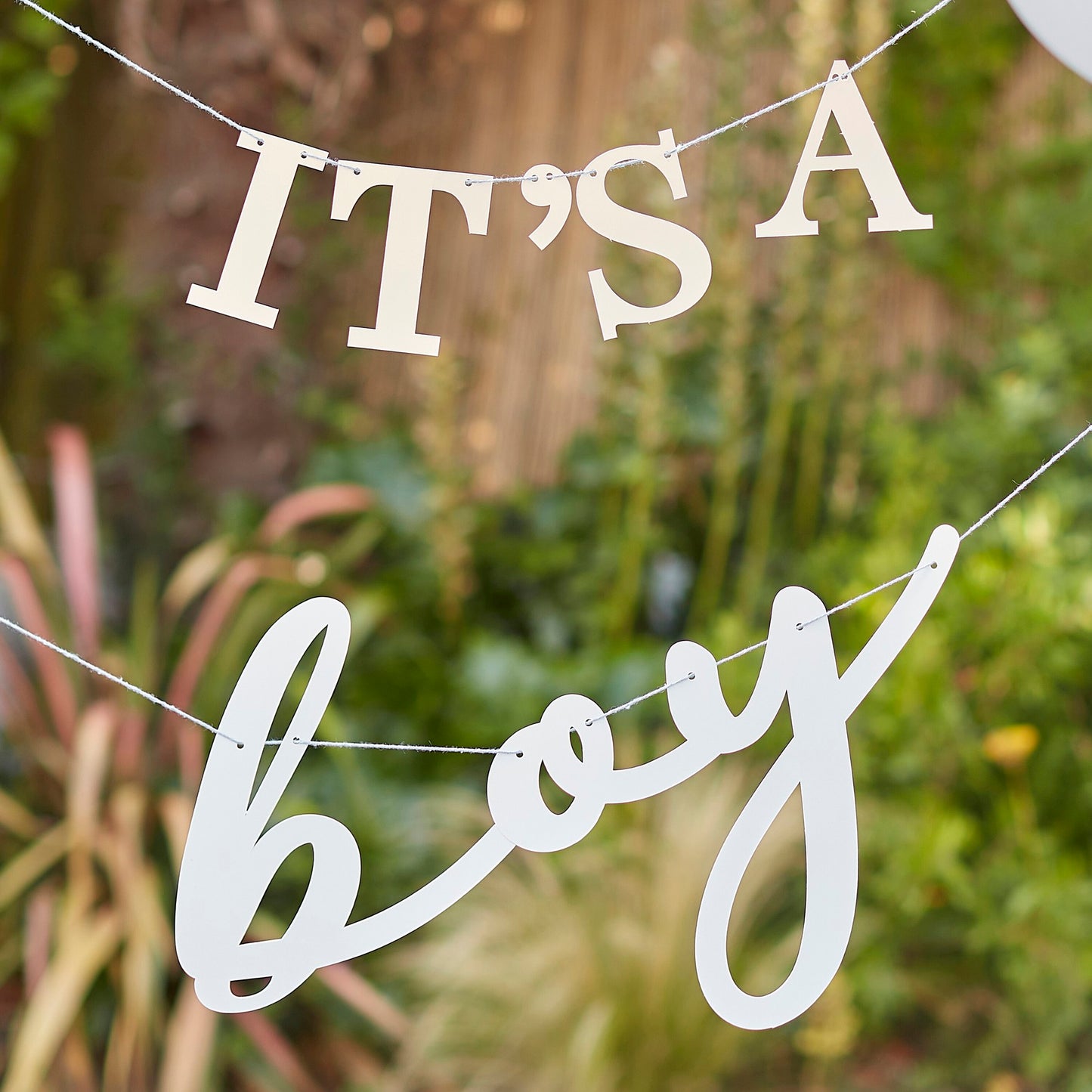 It's a Boy Baby Shower Bunting