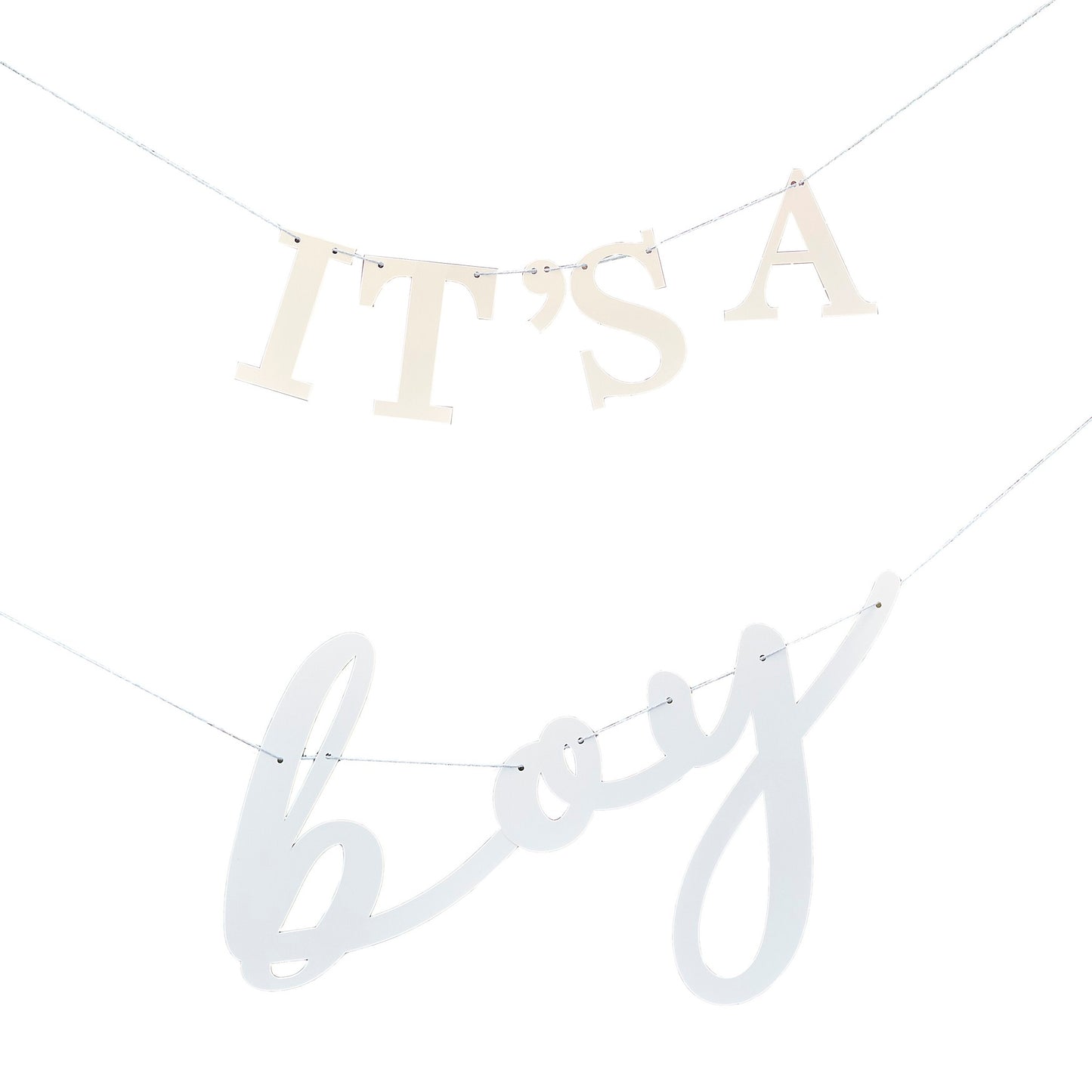 It's a Boy Baby Shower Bunting