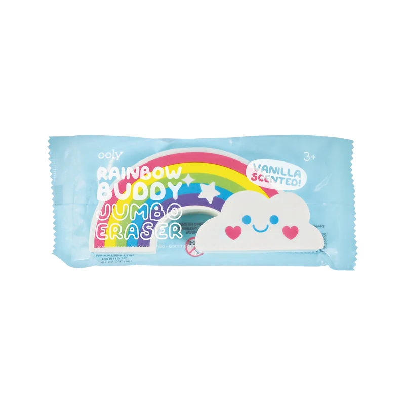 rainbow buddy scented jumbo eraser