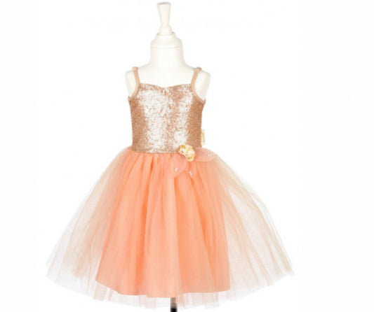 Souza Costume Robe de Bal GISELLE abricot 5-7 ans 