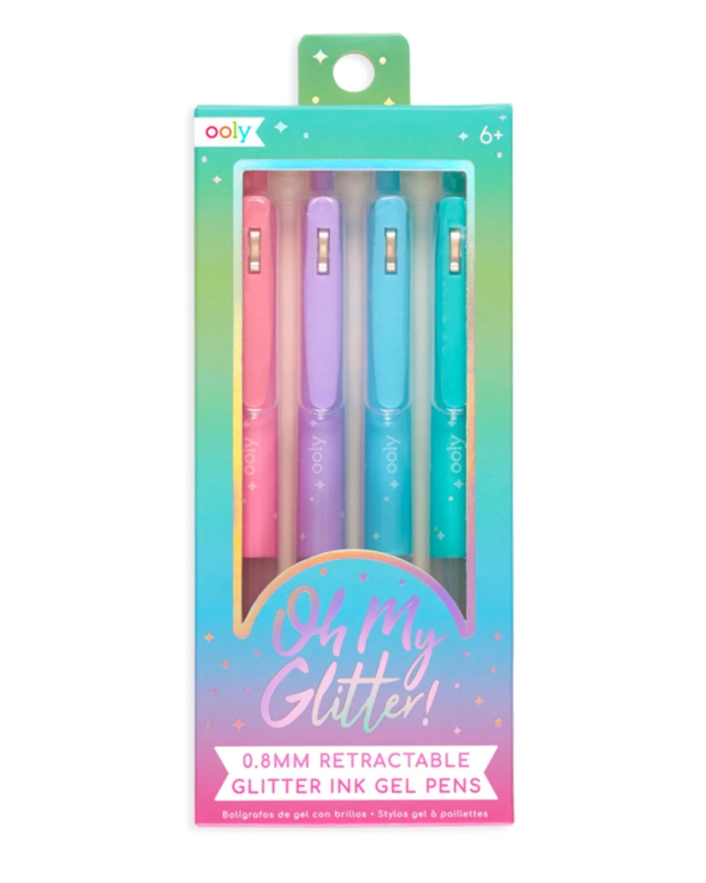 Oh My Glitter! Gel Pens Set Of 4