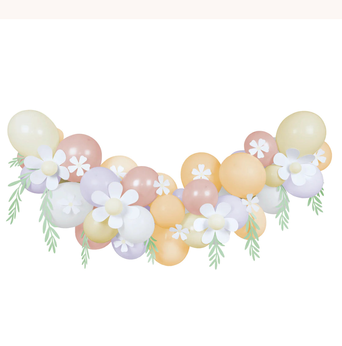 Pastel Daisy Balloon Garland (x 51 balloon)