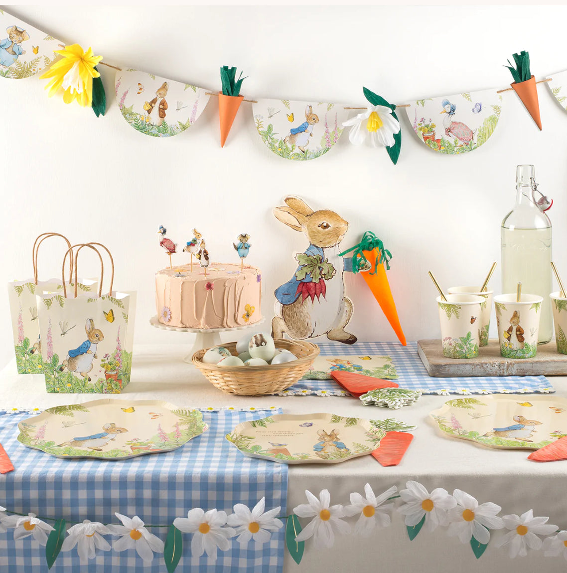 Peter Rabbit In The Garden Garland