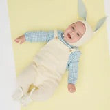 Mint Bunny Baby Bonnet