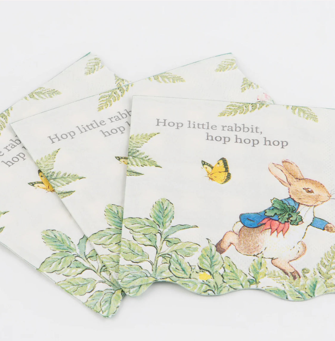 Peter Rabbit In The Garden Small Napkins (x 16)