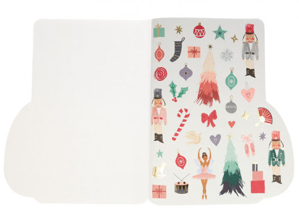 Stickers & Sketch Book NUTCRACKER