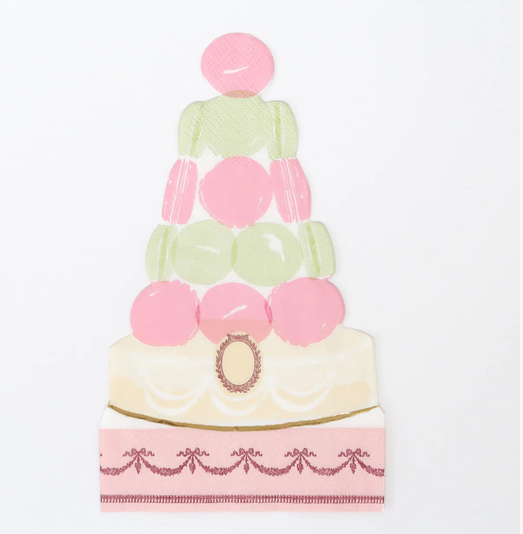 Ladurée Paris Macaron Pyramid Napkins