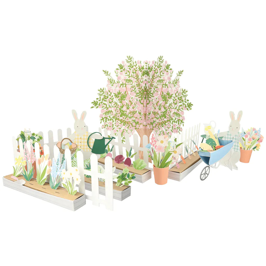 Bunny Paper Play Garden