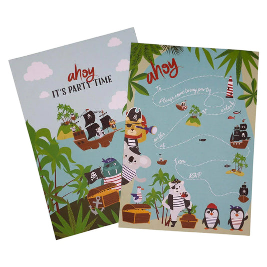 PIRATE PARTY INVITATIONS