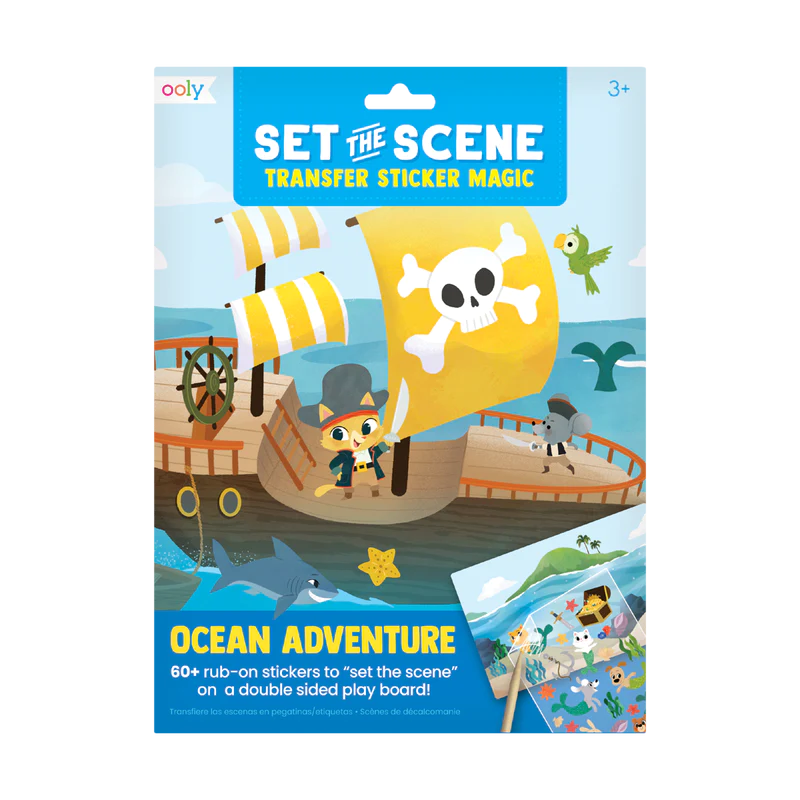 set the scene transfer stickers magic - ocean adventure