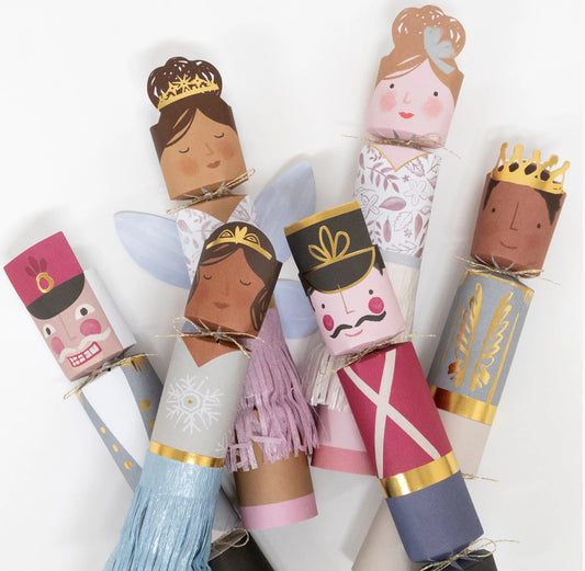 Nutcracker Character Medium Crackers (x 6)