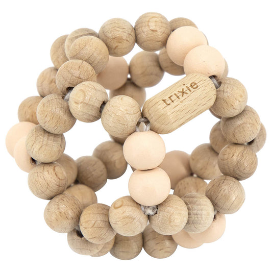 Wooden beads ball - Rose